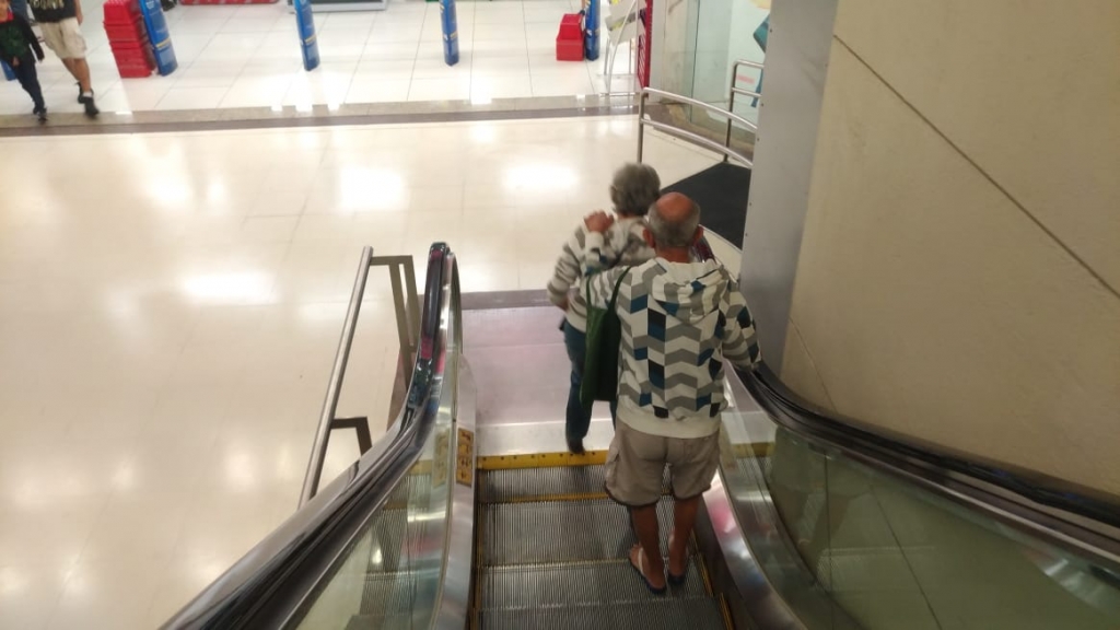 Couple at Shopping Mall 2